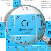 Chromium element.